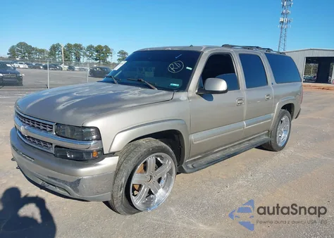 2002 Chevrolet Suburban 1500 Lt z USA, uszkodzony, nr VIN 1GNFK16Z12J237195